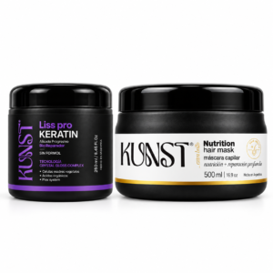 Combo KUNST Liss Pro Keratin 250ml + Hair Mask 500ml